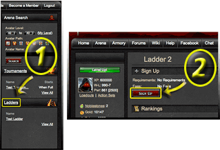 How do I Sign Up for a Ladder?